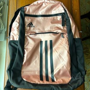 Rose Gold adidas backpack